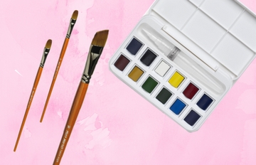 12 Textures and Techniques Using Watercolour Paint image