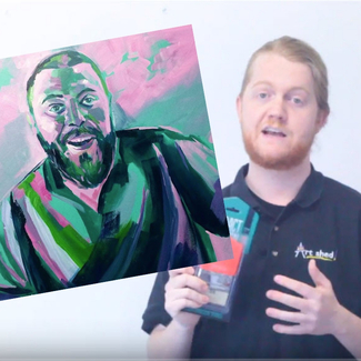 How to Paint a Portrait in Acrylics image