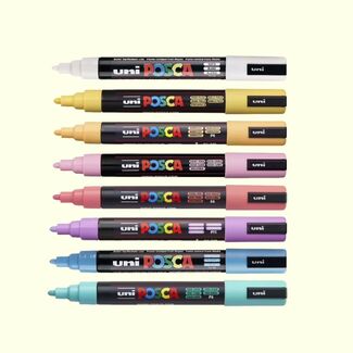 Artistic Blog - learn how to draw with colored pencils: Posca Markers -  Review