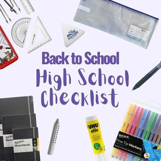 Back to School: The Ultimate High School Supply Checklist image