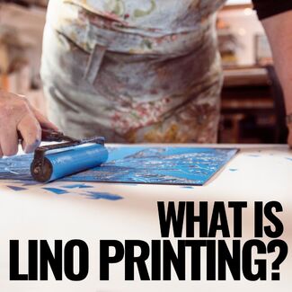 What is lino printing? image