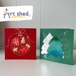 How to create your very own Christmas Cards with foil techniques! image