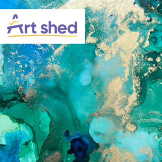 An introduction to fluid artwork with Alcohol Inks  image