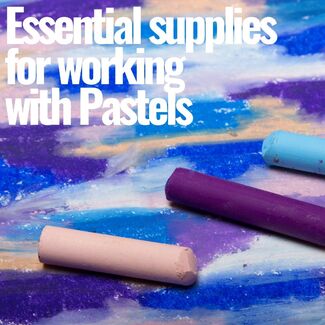 Essential supplies for working with Pastels  image