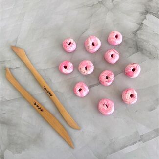 How to make Polymer Clay Beads image