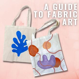 DIY Tote Bag Designs with Fabric Paint image