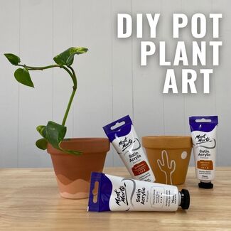 DIY Pot Plant Art image