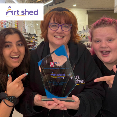 Art Shed Awarded Best Online Art Supplies Retailer in Australia for 2026