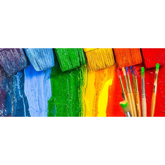 Beginners guide to acrylic paint - Basic colour palette image